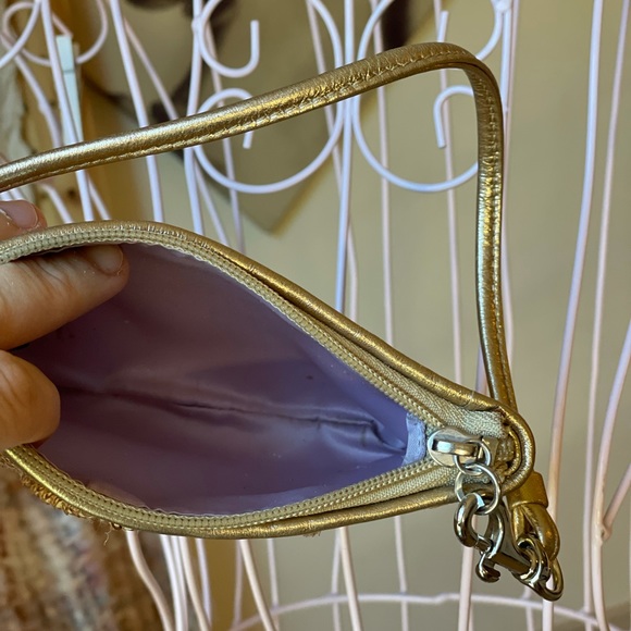 Coach Gold Wristlet - Picture 3 of 3